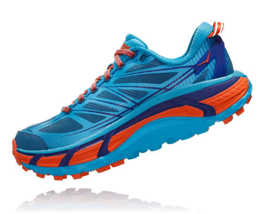 Hoka One One Trailsko Dame - Mafate Speed 2 - Blå - 968472NJI